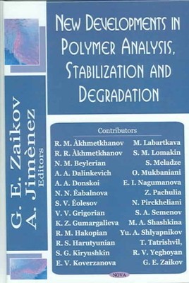 New Developments in Polymer Analysis, 2005Stabilization and Degradation, Hard...-image
