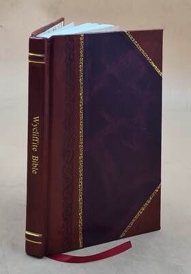 Wycliffite Bible [Manuscript] : Ms., [Ca. 1425] 1425 [Leather Bound]-image