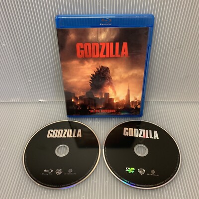 Godzilla (Blu-Ray + DVD, 2-Disc Set, 2014) ~ Elizabeth Olsen-image