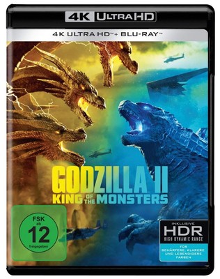 Godzilla II: King of the Monsters (4K Ultra-HD + Blu-ray) (4K UHD Blu-ray)-image