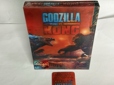 Godzilla Vs Kong 4K Lenticular SteelBook Blu-ray MANTA LAB Exclusive-image
