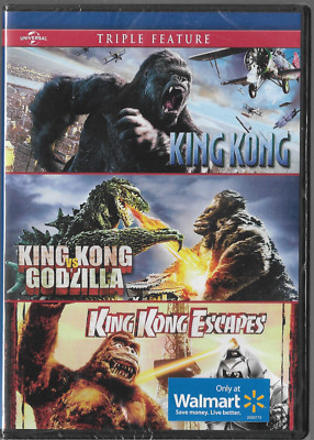 Universal King Kong, King Kong vs Godzilla, King Kong Escapes Movie DVD-image