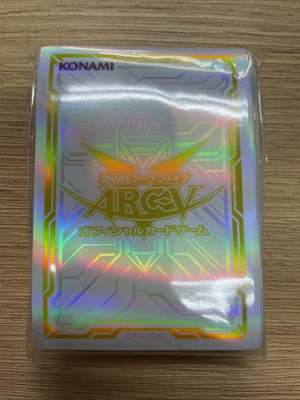 Yugioh Konami Dimension Box ARC-V Logo Sleeves 60  japan-image