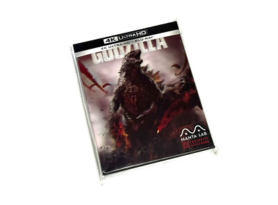 Godzilla 4K Double Lenticular A SteelBook Blu-ray [2014] MANTA LAB-image