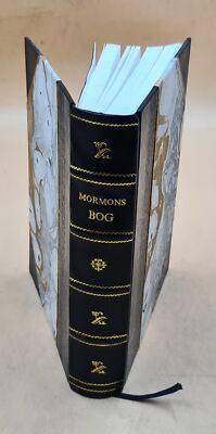 Mormons Bog; En Beretning Skreven Ved Mormons Haand Paa Tavler, [Leather Bound]-image