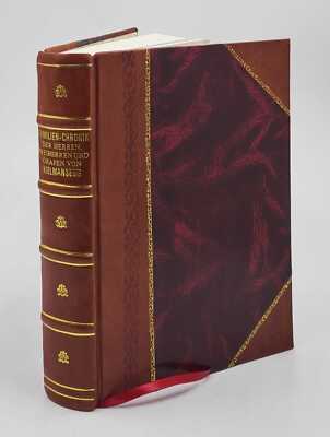 Familienchronik Der Herren, Freiherren Und Grafen Von Kielmanseg [Leather Bound]-image