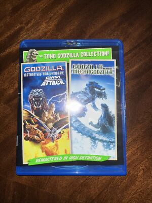 Godzilla, Mothra and King Ghidorah Mechagodzilla 2 Pack Blu Ray-image