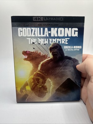 Godzilla x Kong The New Empire - 4K Ultra HD + Slipcover - NEW FACTORY SEALED-image