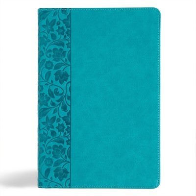 KJV Giant Print Reference Bible, Teal Leathertouch (Leather Bound) (UK IMPORT)-image