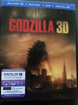 Godzilla 3D Blu Ray!-image