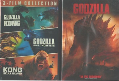 KING KONG VS GODZILLA: Skull Island-King of Monster-4 Last Titans Films-NEW DVD-image