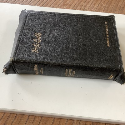 Holy Bible International Teachers' Self-Pronouncing Illustrated Red Letter 1906-image