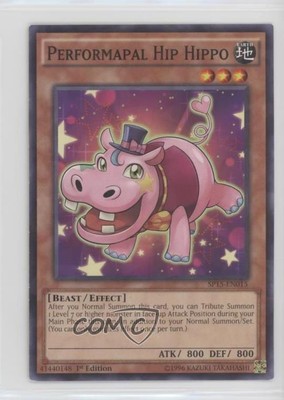 2015 Yu-Gi-Oh! - Star Pack 15 ARC-V 1st Edition Performapal Hip Hippo 00jz-image