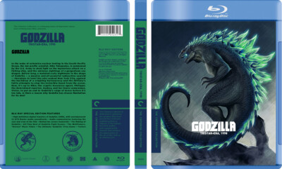 Godzilla Tristar-Era 1998 - Custom Blu-ray Cover W/ Empty Case (No Discs)-image