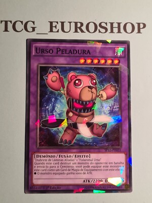 Frightfur Bear ● YUGIOH ● SP15 ● SHATTERFOIL ● PORTUGUESE ● NM #2824-image