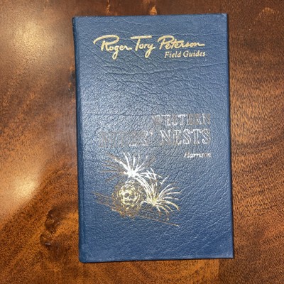 Western Birds' Nests Roger Tory Peterson Field Guide Easton Press Leather Gilt-image