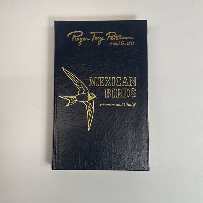 Easton Press Roger Tory Peterson Field Guide MEXICAN BIRDS Leather Excellent!-image