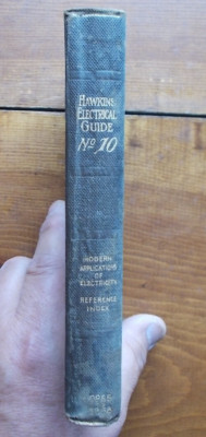 HAWKINS ELECTRICAL GUIDE #10 Modern Applications of Electricity- REFERENCE INDEX-image