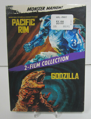 Monster Mayhem 2-Film Collection Godzilla and Pacific Rim  DVD NEW-image
