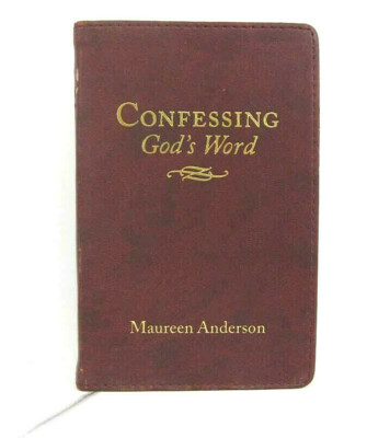 Confessing God's Word~By Maureen Anderson 2007 Like New!-image