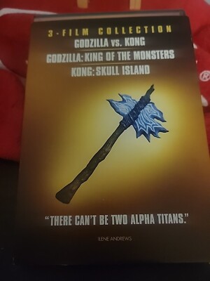 Godzilla and Kong 3-film Collection (Iconic Moments LL) DVD  NEW-image