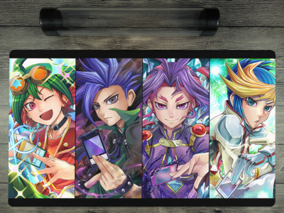 Ygomat ARC-V Playmat Trading Card Game Custom CCG Mat Free High Quality Tube-image