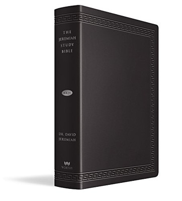 The Jeremiah Study Bible Large Print Edition LeatherLuxe® w/thumb index: What...-image