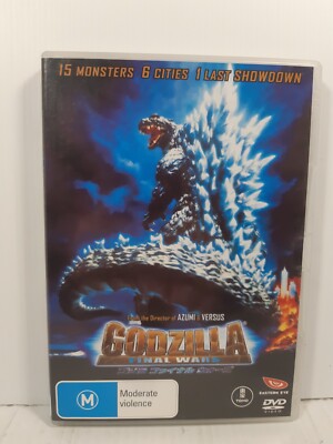Godzilla: Final wars (Dvd, Region 4 PAL, English subtitles) RARE OOP preview-image