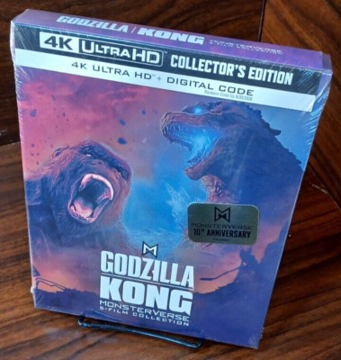 Godzilla / Kong Monsterverse 5-Film Collection [4K UHD]NEW (Sealed)Free SHIPPING-image