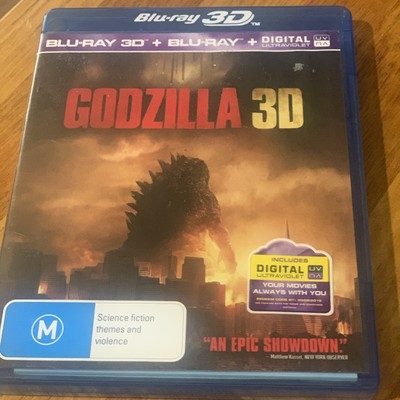 Godzilla | 3d + 2D Blu-ray + Uv (Blu-ray, 2014)-image