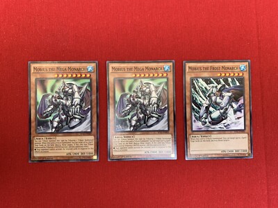 2x Mobius The Mega Monarch & Mobius The Frost Monarch SP15 Yu-Gi-Oh 1st Editions-image