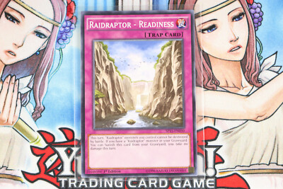 Yugioh Trap Card Raidraptor - Readiness SP15-EN050 1st Ed Common-image