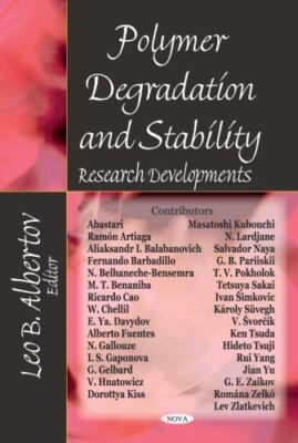 Polymer Degradation and Stability Research Developments (2007)-image