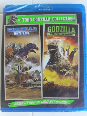 BLU-RAY Godzilla Final Wars & Tokyo S.O.S. Toho Collection Region A USA+Canada-image