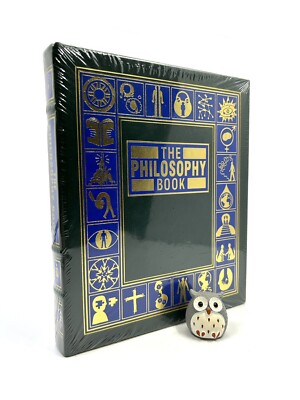 EASTON PRESS The Philosophy Book Leather Reference Guide Ideas Thinkers SEALED-image