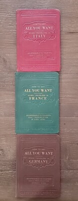 Lot Of 3 How To Get All You Want When Traveling (1932) - Italy, France & Germany-image