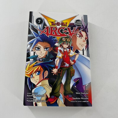 Yu-Gi-Oh! Arc-V Volume 7 Manga Comic Book Vol 7 English w CARD-image