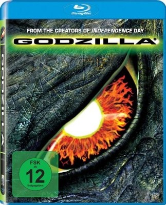 GODZILLA (1998) (BLU-RAY) - VA (Blu-ray) Matthew Broderick Jean Reno (UK IMPORT)-image