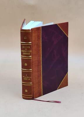 Principes De Morphologie Ge?Ne?Rale. Volume V.1-2 1927 [Leather Bound]-image