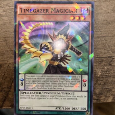 Timegazer Magician - Yu-Gi-Oh! - SP15-EN011 - Shatterfoil - 1st Edition MINT-image