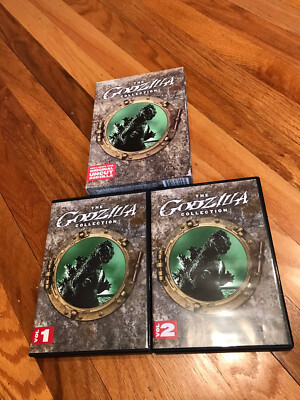 THE GODZILLA COLLECTION DVD SET ORIGINAL UNCUT 8 DISCS-image