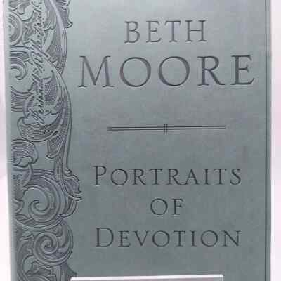 Portraits of Devotion by Beth Moore (2014, Imitation Leather) and Breaking Free-image
