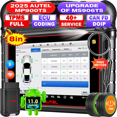 2025 Autel MaxiPRO MP900-TS Diagnostic Scanner TPMS Programming Upgraded MS906TS-image
