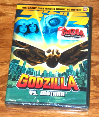 GODZILLA VS MOTHRA Japanese Monster Classic Toho Japan Movie DVD NEW SEALED-image