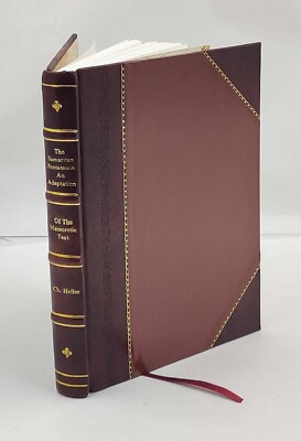 The Samaritan Pentateuch, an adaptation of the massoretic text [Leather Crafted]-image