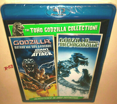 Godzilla GMK blu ray Mothra King Ghidorah giant monsters + Against MechaGodzilla-image