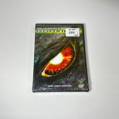 Godzilla (DVD, 1998) Brand New Sealed-image