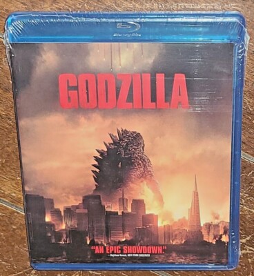Godzilla (Blu-ray, 2014, Widescreen) Aaron Taylor-Johnson/Ken Watanabe!-image