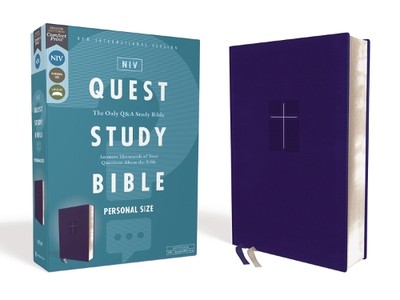 Christianity To NIV, Quest Study Bible, Personal Siz (Leather Bound) (UK IMPORT)-image