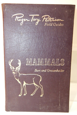 EASTON PRESS Roger Tory Peterson Mammals Field Guide (50th Anniversary)-image